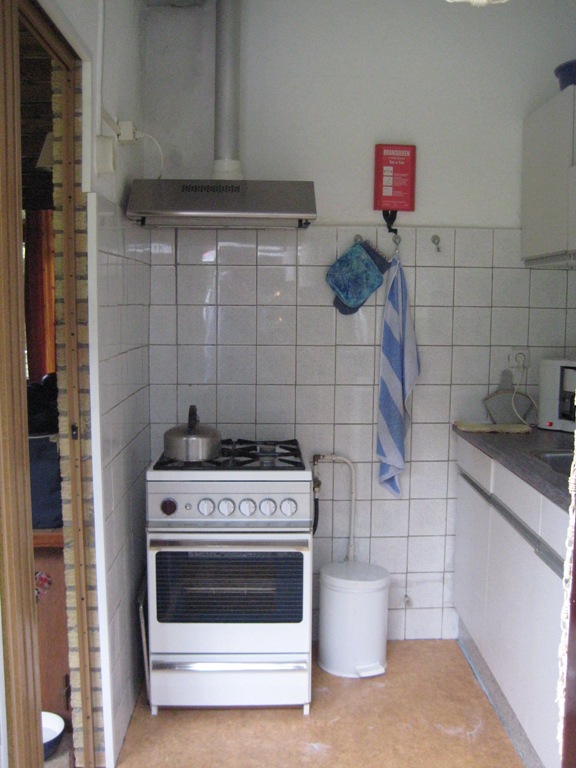 Hoe de keuken oorspronkelijk was